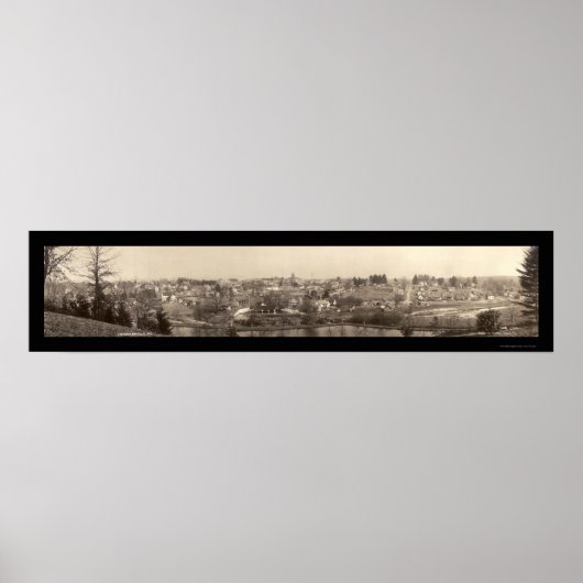 Hendersonville, NC写真1911 ポスター (正面)