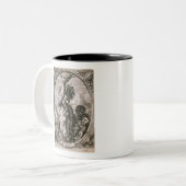 Hendrick Goltzius Bacchus God of Wine ツートーンマグカップ (正面左)