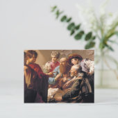 Hendrick Terbruggen – 聖マシューの呼び声 ポストカード (スタンド正面)