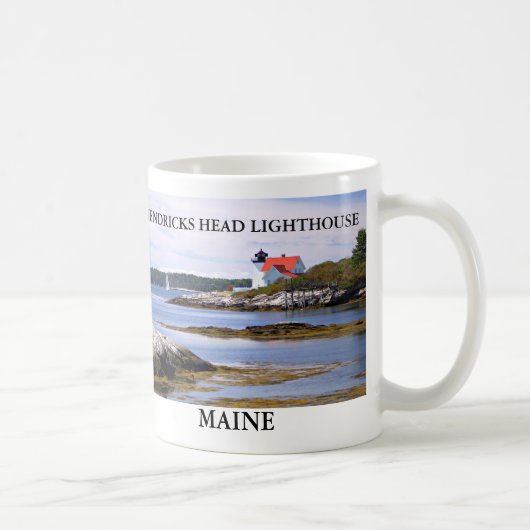 Hendricksのヘッド灯台、メインのマグ コーヒーマグカップ (右)