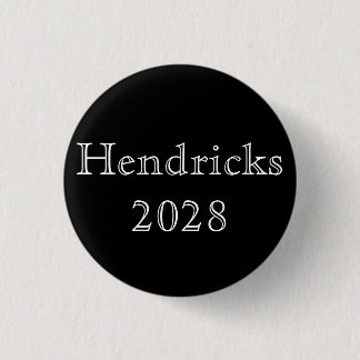 Hendricks 2028年 缶バッジ
