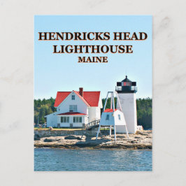 Hendricks Head Light house, Maineポストカード ポストカード