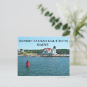Hendricks Head Light house, Maineポストカード ポストカード (スタンド正面)