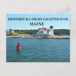 Hendricks Head Light house, Maineポストカード ポストカード
