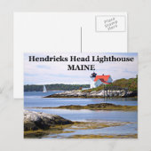 Hendricks Head Light house, Maineポストカード ポストカード (正面/裏面)