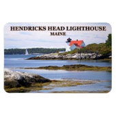 Hendricks Head Light House, Maine Flexi Magnet マグネット (横)