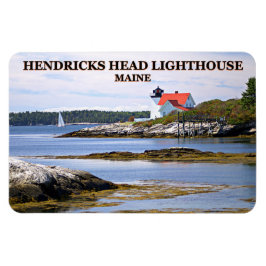 Hendricks Head Light House, Maine Flexi Magnet マグネット