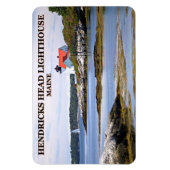 Hendricks Head Light House, Maine Flexi Magnet マグネット (縦)