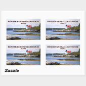 Hendricks Head Light house, Maine Stickers 長方形シール (シート)