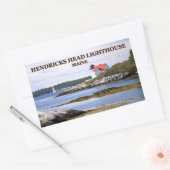 Hendricks Head Light house, Maine Stickers 長方形シール (封筒)