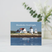Hendricks Head Light, Maineポストカード ポストカード (スタンド正面)