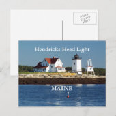 Hendricks Head Light, Maineポストカード ポストカード (正面/裏面)