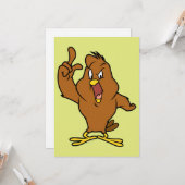 Henery Hawk Yelling カード (正面/裏面インサイチュ)