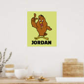 Henery Hawk Yelling ポスター (キッチン)