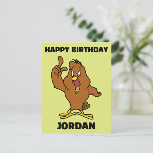 Henery Hawk Yelling ポストカード (スタンド正面)