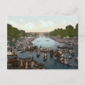 Henley Regatta、Henley-on-Thames、c.1895 ポストカード (正面)
