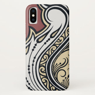Hennaによってインスパイアデザインの電話箱 iPhone X ケース