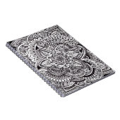 Hennaのスタイル(白の黒) ノートブック (右側)