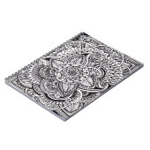 Hennaのスタイル(白の黒) ノートブック (左側)