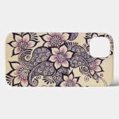 Hennaのデザインの私電話箱 Case-Mate iPhoneケース (裏面 (横))
