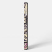 Hennaのデザインの私電話箱 iPhoneケース (左側面)