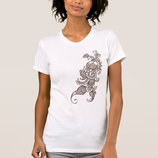 hennaの孔雀 tシャツ (正面)