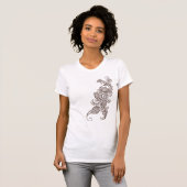 hennaの孔雀 tシャツ (正面フル)