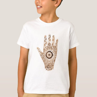 Hennaの手/Hamsa Tシャツ