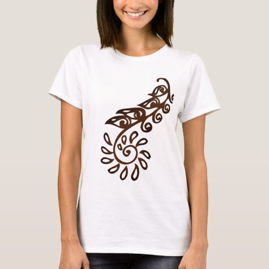 hennaの肩2 tシャツ (正面)