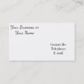 Hennaの芸術家の名刺 名刺 (正面)