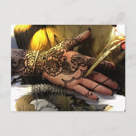 Hennaアプリケーション ポストカード (正面)