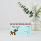 Henna象の名刺 名刺 (スタンド正面)