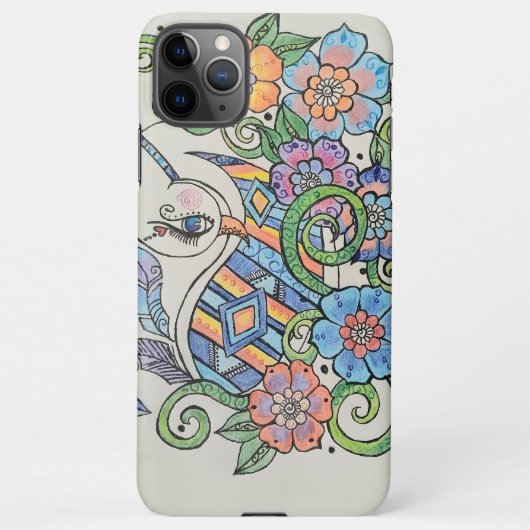 henna cell cover iPhoneケース (裏面)