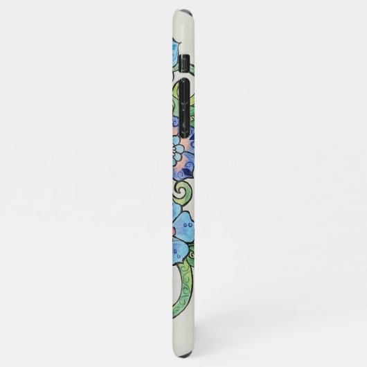 henna cell cover iPhoneケース (左側)