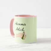 Henna ConeのHenna Artist マグカップ (正面左)