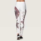 henna feather pants レギンス (裏面)