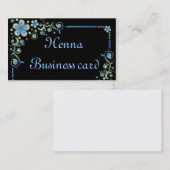 Henna fl名刺 名刺 (正面/裏面)