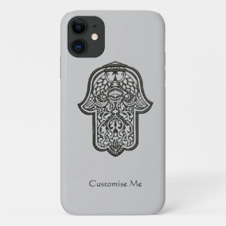 Henna Hand of Hamsa (オリジナル) iPhone Case iPhone 11 ケース