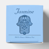 Henna Hand of Hamsa (Blue) フェイバーボックス (上部)
