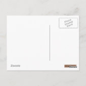 Henna Hand of Hamsa (Blue) ポストカード (裏面)