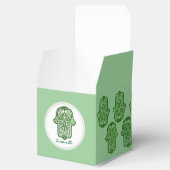 Henna Hand of Hamsa (Green) フェイバーボックス (オープン)