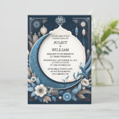 Henna Islam Nikah Arabic Walimaムスリム結婚ズ 招待状 (スタンド正面)