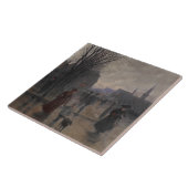 Hennepinの道の雨の夕べ、c.1902 タイル (側面)