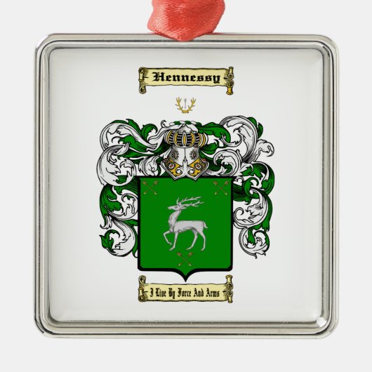 Hennessy メタルオーナメント (正面)