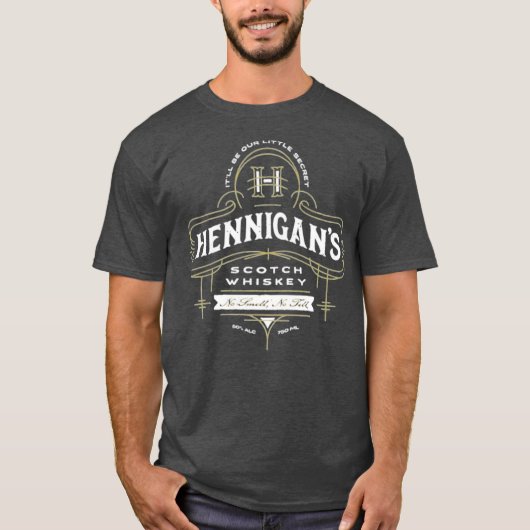 Hennigan's Scotch Whiskey Tシャツ (正面)