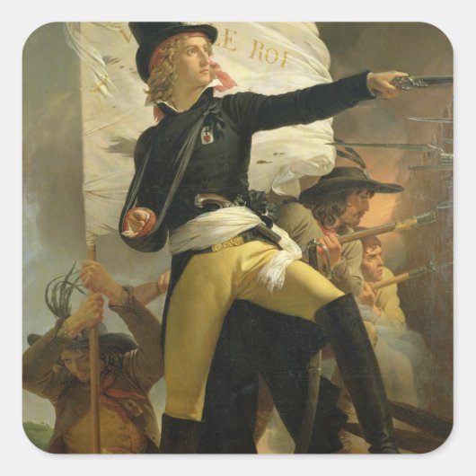 Henri de La Rochejaquelein, leader of the スクエアシール (正面)