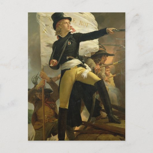 Henri de La Rochejaquelein, leader of the ポストカード (正面)