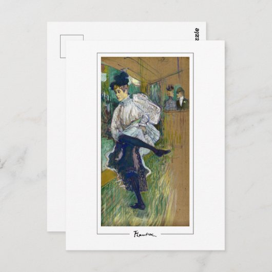 Henri de Toulouse-Laurec #20 -ファインアートポストカ… ポストカード (正面/裏面)