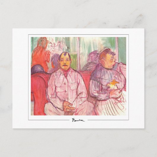 Henri de Toulouse-Laurec #296 -ファインアートポスト… ポストカード (正面)