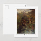 Henri de Toulouse-Laurec #348 -ファインアートポスト… ポストカード (正面/裏面)